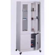 Arzt-Schrank auf R�dern